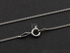 Sterling Silver Finished Curb Neck Chain, (CURBRH-18)